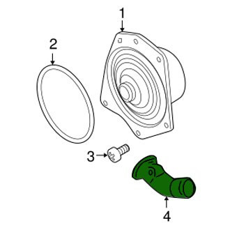 Mopar® - Engine Coolant Thermostat And Housing Assembly