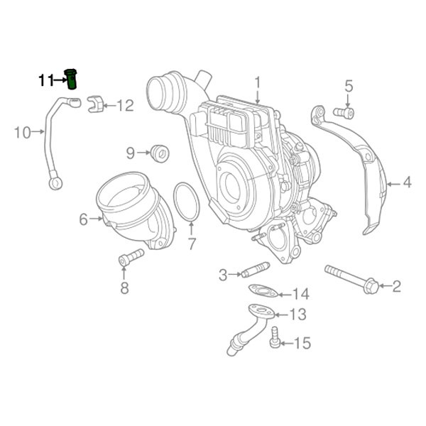 Mopar® - Turbocharger Oil Line Bolt