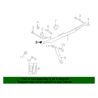 Mopar® - Leaf Spring Bushing