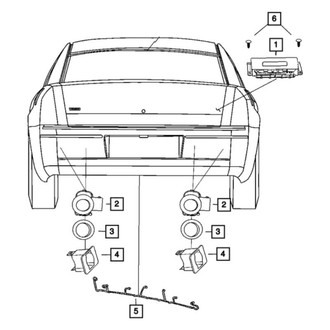 Dodge OE - Parking Aid Control Module