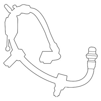 Mopar® - Front Brake Hydraulic Hose