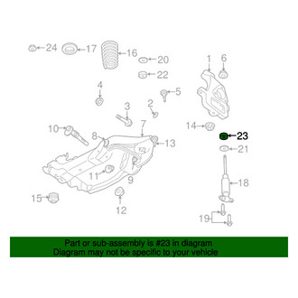 Mopar® - Shock Mount Insulator