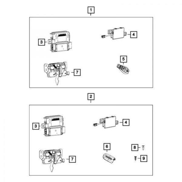 Keyless Entry Transmitter