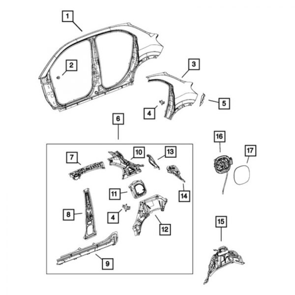 Mopar® - Installation Rivnut