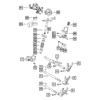 Mopar® - Hex Flange Head Bolt