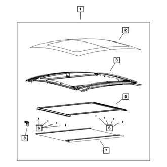 Mopar® - Sunroof Handle