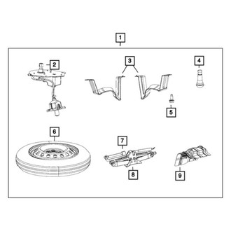 Mopar® - Spare Tire Hoist