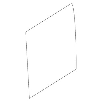 Mopar® - Quarter Glass