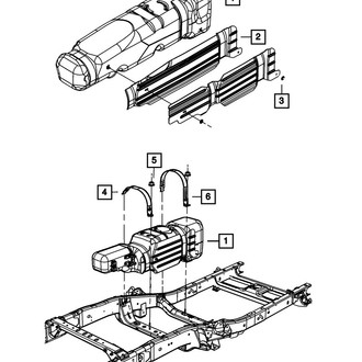 Mopar® - Rear Fuel Tank