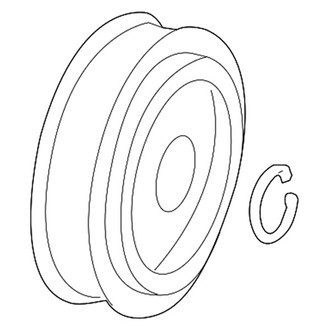 Dodge OE - A/C Compressor Clutch Pulley