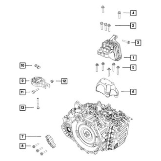 Mopar® - Transmission Mount Insulator