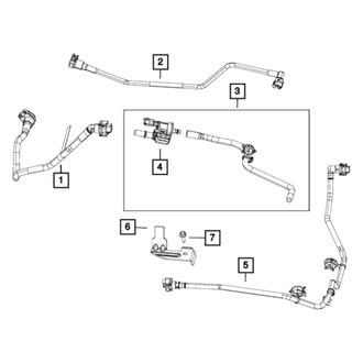 Mopar® - Turbocharger Wastegate Hose