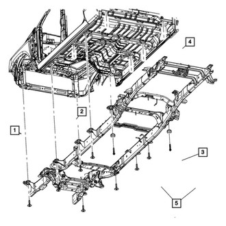 Ram OE - Rear Body Mount Cushion