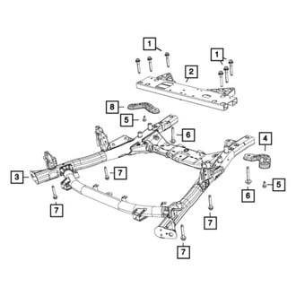 Mopar® - Front Suspension Cradle