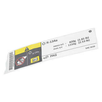 Mopar® - Air Conditioning System Label