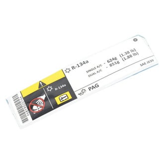Mopar® - Air Conditioning System Label