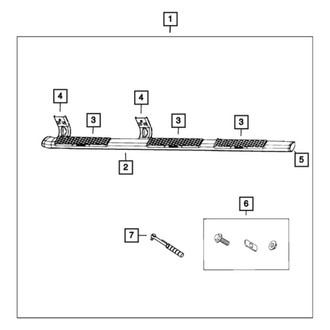Mopar® - Running Board End Cap