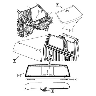 Mopar® - Windshield Glass