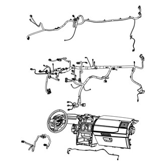 Ram OE - Steering Wheel Wiring Harness