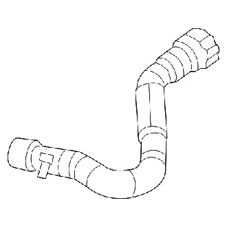 Mopar® - HVAC Heater Hose
