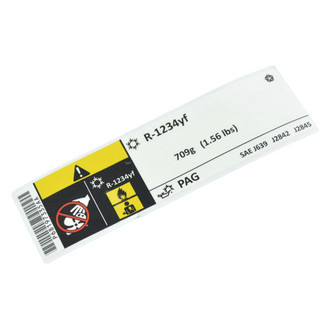 Dodge OE - A/C System Information Label