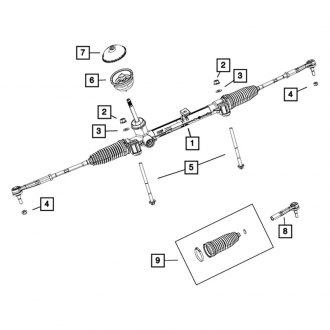 Rack & Pinion Caps | CARiD