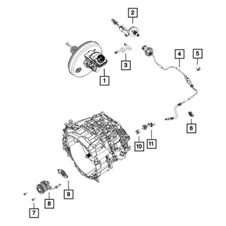 Mopar® - Clutch Hydraulic Hose Lock Clip