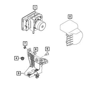 Mopar® - Anti Lock Brake Unit Isolator