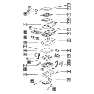 Mopar® - Seat Back Latch