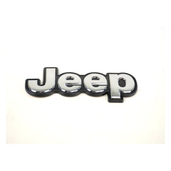 Mopar® - "Jeep" Nameplate Chrome Hatch Emblem