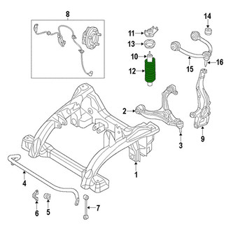 Mopar® - Front Coil Spring