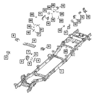 Mopar® - Mounting Spacer