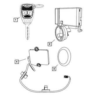 Jeep OE - Tire Pressure Monitoring System (TPMS) Receiver