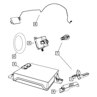 Dodge OE - Keyless Entry Receiver