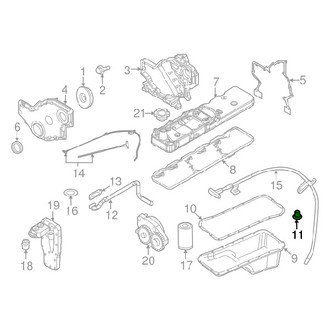 Ram OE - Engine Oil Drain Plug