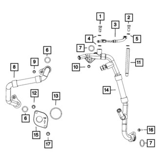 Mopar® - Hex Flange Head Bolt