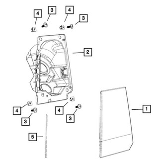 Ram OE - Fuel Filler Door Pin