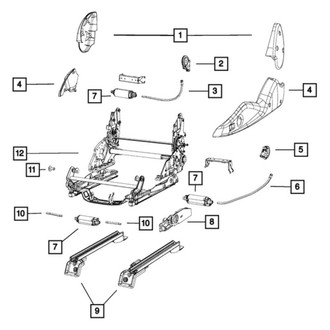 Dodge OE - Seat Flex Cable