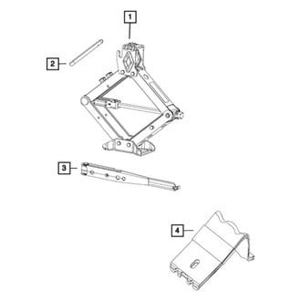 Jeep OE - Wheel Lug Wrench