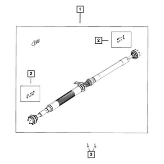 Mopar® - Rear Driveshaft