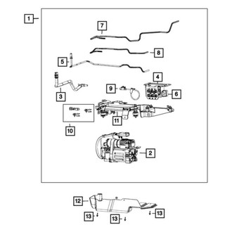 Mopar® - Suspension Hardware Kit