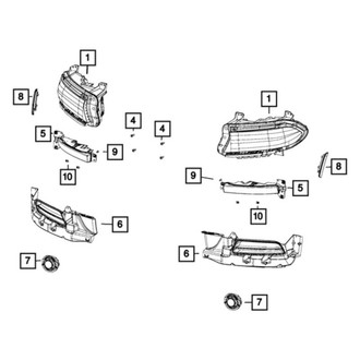 Mopar® - Passenger Side Replacement Headlight