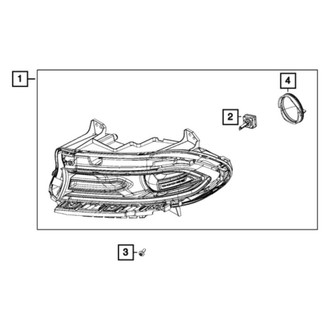 Mopar® - Replacement Headlight