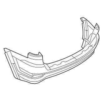 Mopar® - Rear Bumper Cover