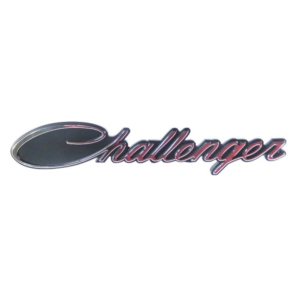 Mopar® - "Challenger" Classic Style Nameplate Chrome Grille Emblem
