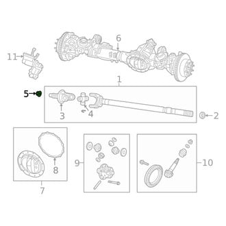 Mopar® - Axle Nut