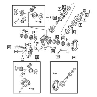 Mopar® - Hex Flange Head Bolt