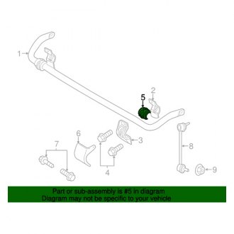 Mopar® - Sway Bar Bushing