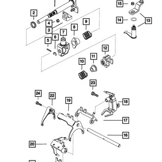 Mopar® - Internal Selector Lever Assembly
