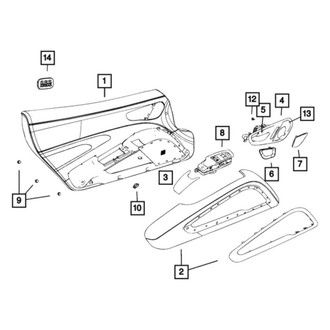 Mopar® - Speaker Grille